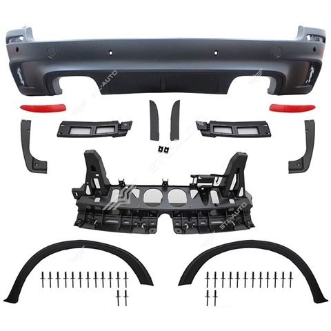 E70 X5 M LOOK REAR BUMPER ASS'Y (07'-10')