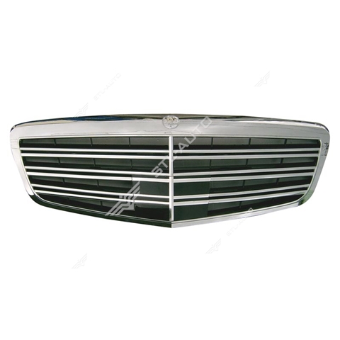 W221 S63/S65 LOOK GRILLE CHROME/BLACK (05'-09')